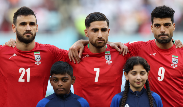 El gobierno de Iran habrian amenazado a las familias de los jugadores nacionales, si no se _comportaban_ en Qatar 2022 _ AFP