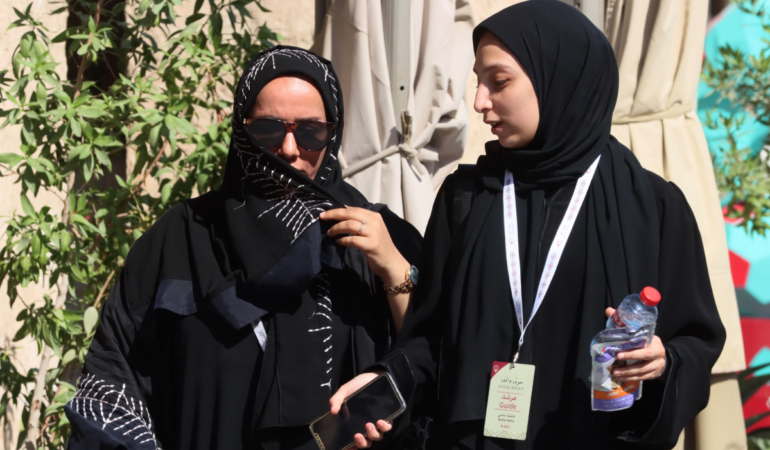 El velo representa una de las vestimentas más simbólicas en la cultura arabe como la de Qatar 2022 | FOTO: Erik Estrella | Enviado