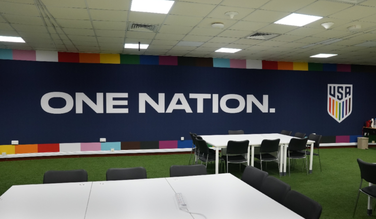 Estados Unidos presentó modificaciones en su escudo / Foto: @USMNT