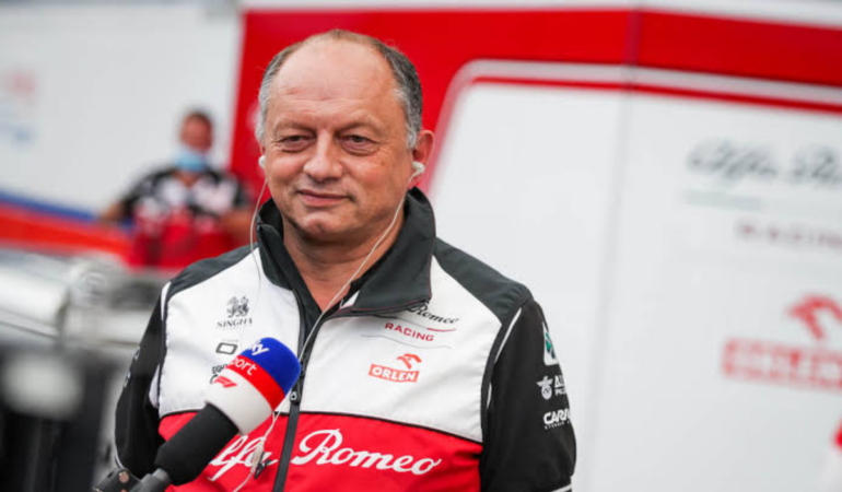 Frédéric Vasseur podria sustituir a Mattia Binotto como jefe de Ferrar para el 2023 | FOTO: Cortesía Alfa Romeo