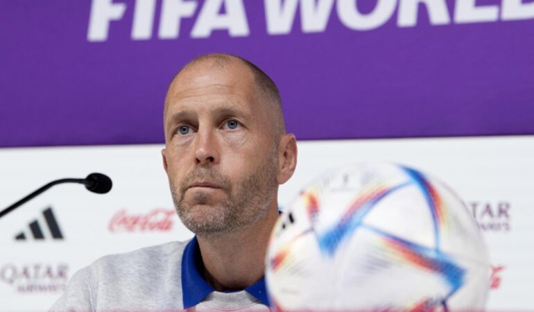Gregg Berhalter, técnico de Estados Unidos, confían en vencer a los Países Bajos. Foto: EFE