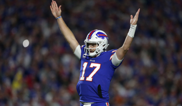 Josh Allen va camino a ser MVP de la temporada | Foto: AFP