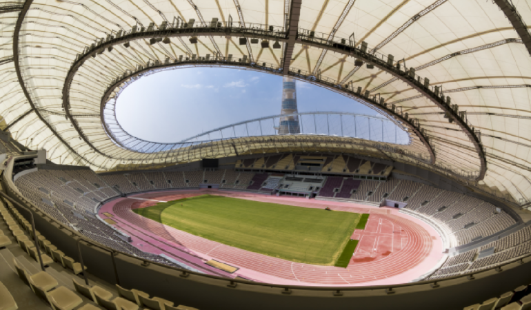 El Khalifa International Stadium es uno de los inmuebles más lujosos de Qatar / Foto: Cortesía