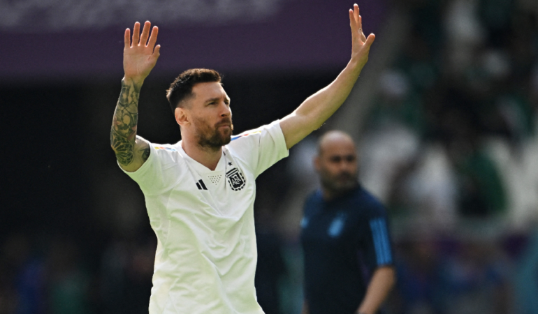 Messi entrenó diferenciado en la práctica de este jueves / Foto: Reuters