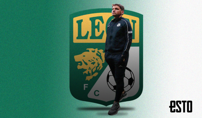 Nicolas Larcamon es el principal candidato para dirigir a León en el Clausura 2023 | Arte Noé Gómez