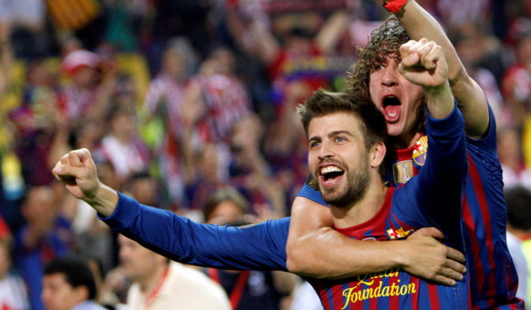 Piqué será por siempre un histórico del Barcelona.FOTO:REUTERS