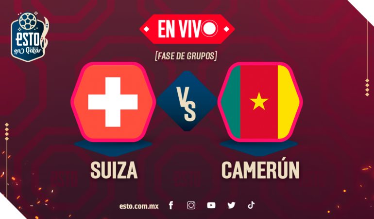 Suiza VS Camerún. Arte: Esto en Línea