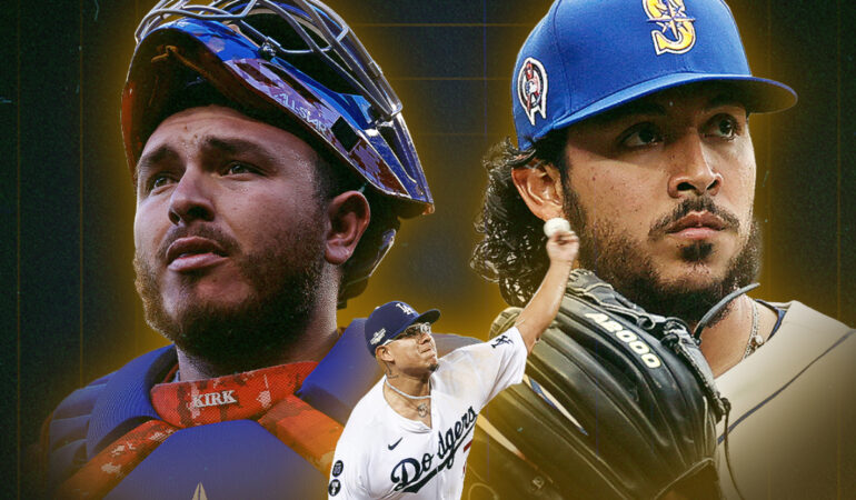 Tres mexicanos compiten por los mejores de la temporada 2022 de MLB. FOTO: @MLB_Mexico