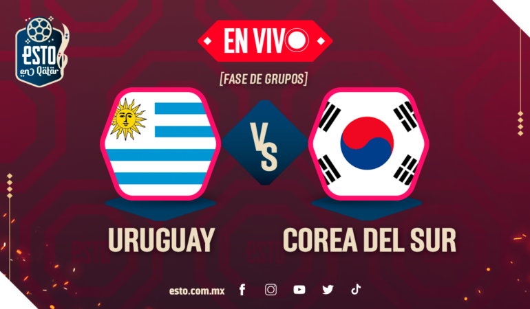 Uruguay vs Corea del Sur. Arte: Esto en Línea
