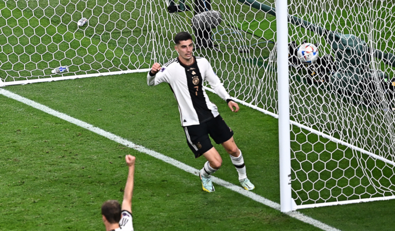 Alemania se juga la vida ante España. Foto: AFP