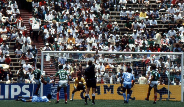México vs Irak en el Mundial 1986. Foto: Mexsport