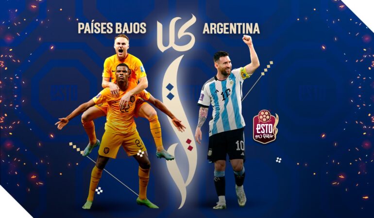Países Bajos y Argentina chocarán en un auténtico partidazo / Arte: Noé López