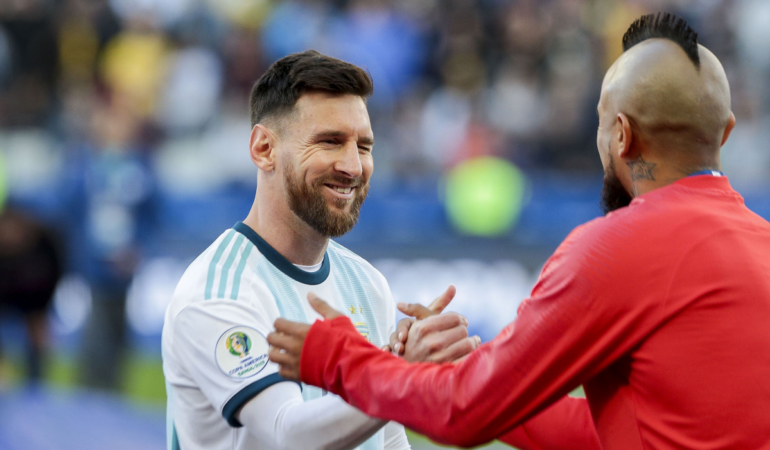 Arturo Vidal critico a la Argentina de Messi