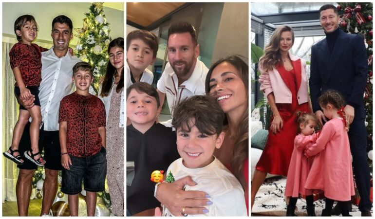 Así celebraron la Navidad los deportistas