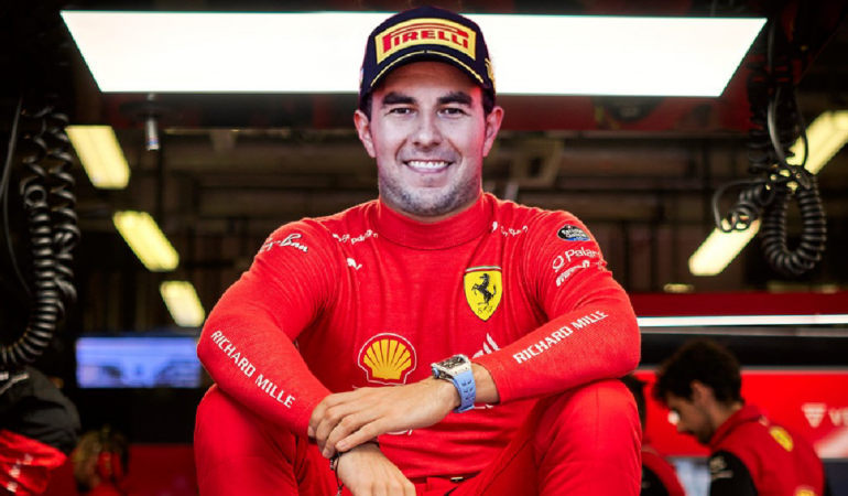 Checo-Perez-sera-el-nuevo-piloto-de-Ferrari-_-Arte_-Celso-Juarez