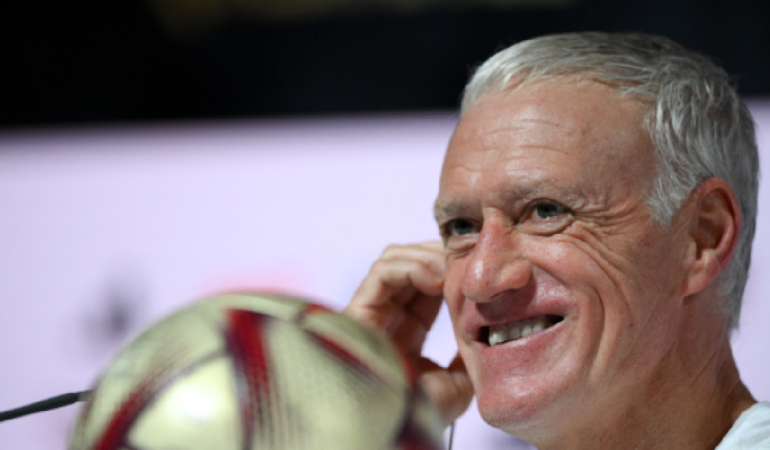 Didier Deschamps sabe que tiene al público en contra. Foto: AFP