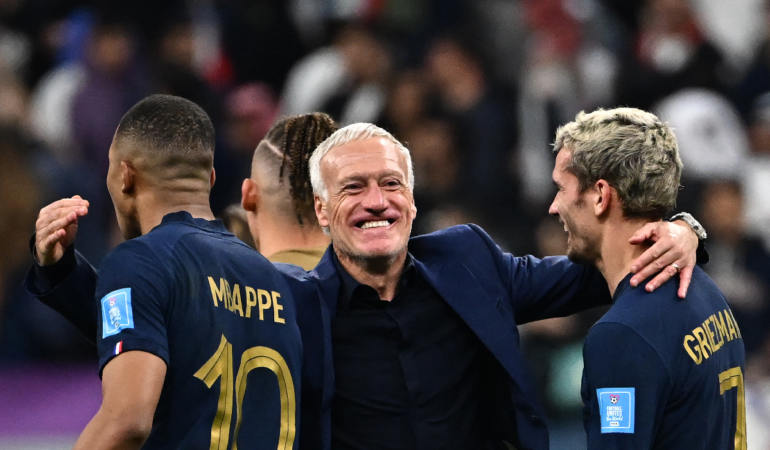 Didier Deschamps ha sabido llevar a su selección. Foto_: AFP