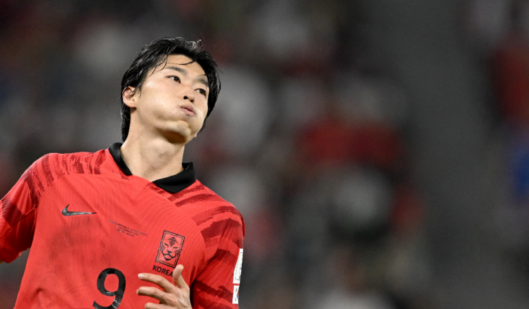 Gue Sung Cho se ha convertido en un ídolo en Qatar. Foto: AFP