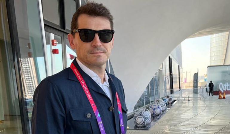 Iker Casillas fue comentarista de Azteca Deportes / Foto: @IkerCasillas