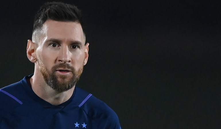 Messi le debe su nombre a un cantante y la historia al respecto es muy curiosa / Foto: AFP