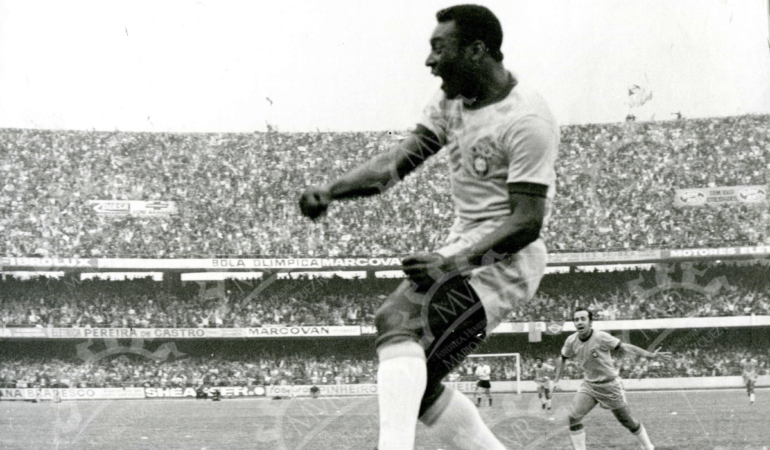 Pelé es considerado el más grande de todos los tiempos. Foto: Hemeroteca Mario Vázquez Raña