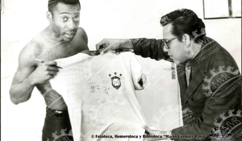 Pelé fue un pionero del marketing en el futbol. FOTO: Fototeca, Hemeroteca y Bliblioteca