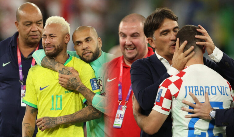 “No me gustaría que mis jugadores bailaran”, técnico de Croacia. | Foto: AFP