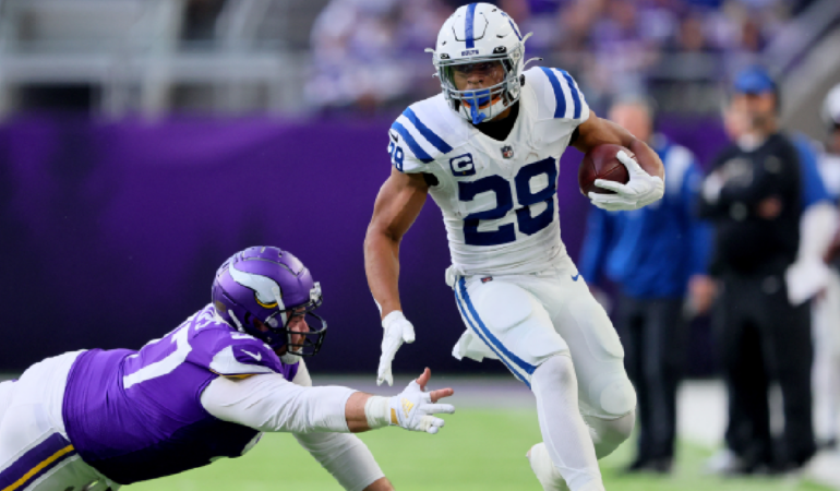 Taylor será una baja sensible para los Colts / Foto: AFP