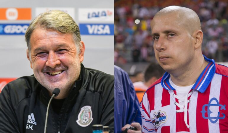Bofo Bautista se le fue con todo al Tata Martino | Foto: Especial