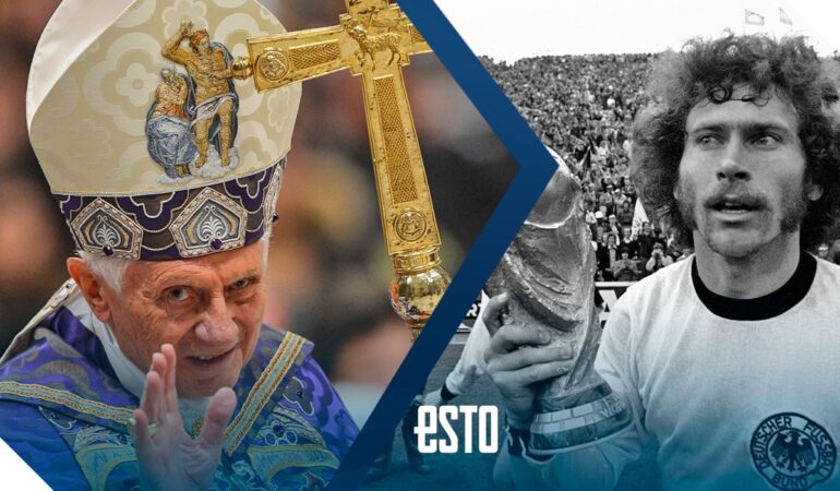 Benedicto XVI y Paul Breitner eran parientes. Fotos: AFP y Kodro Magazine