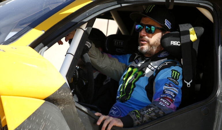Falleció Ken Block; Leyenda del rally, snowboard y motocross. | Foto: AFP