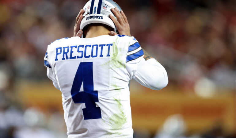 La sequía de los Cowboys se extendió a 27 años; El equipo del Super Bowl imposible. | Foto: AFP