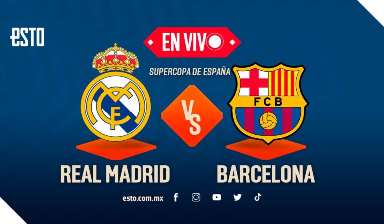 Supercopa De España Real Madrid Vs Barcelona En Vivo Esto En Línea 5967