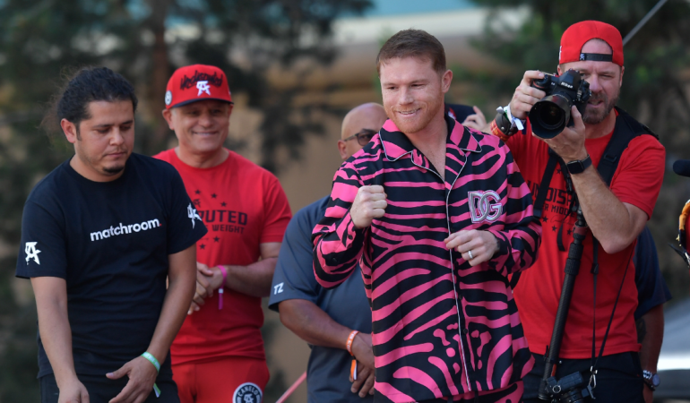 Canelo Álvarez estará en un comercial del Super Tazon. Foto: Mexsport
