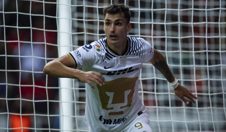 Dinenno será pieza clave de Pumas en 2023. Foto: Mexsport