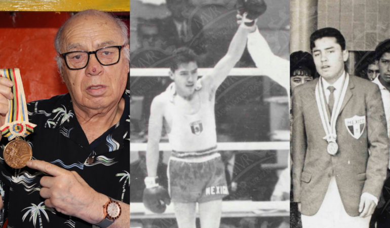Juan Fabila, único ganador de medalla para México en los JO de 1964. Fotos: FOTOTECA, HEMEROTECA Y BIBLIOTECA