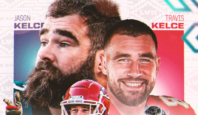 Jason Y Travis Kelce Los Primeros Hermanos En Disputar El Super Bowl ¿a Quién Apoyarán En Casa 1625