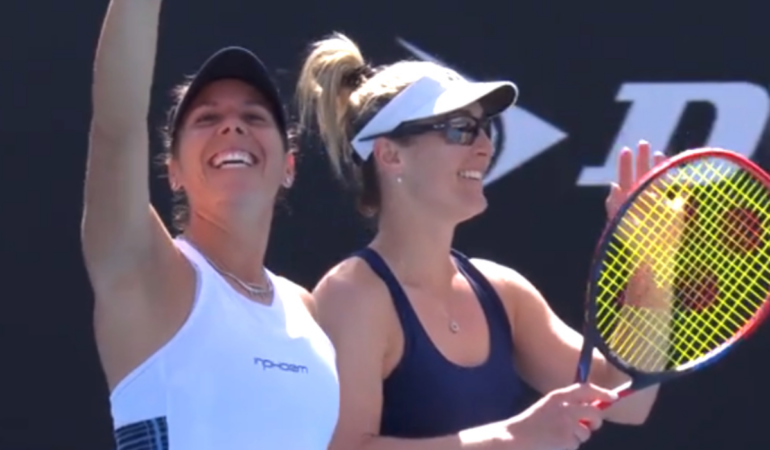Olmo y Dabrowski están en los octavos de final. FOTO: ESPECIAL