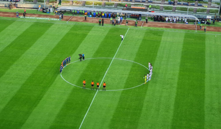 Pelé fue recordado antes del inicio del América vs Querétaro. FOTO: Javier Juárez | ESTO