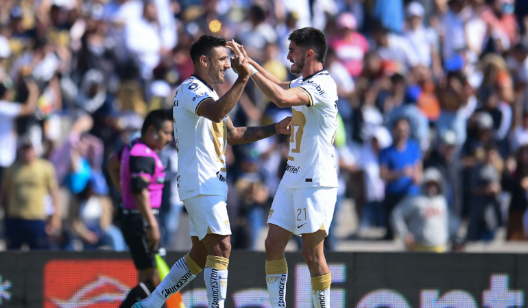 Pumas sumó sus primeros tres puntos. Foto: Mexsport