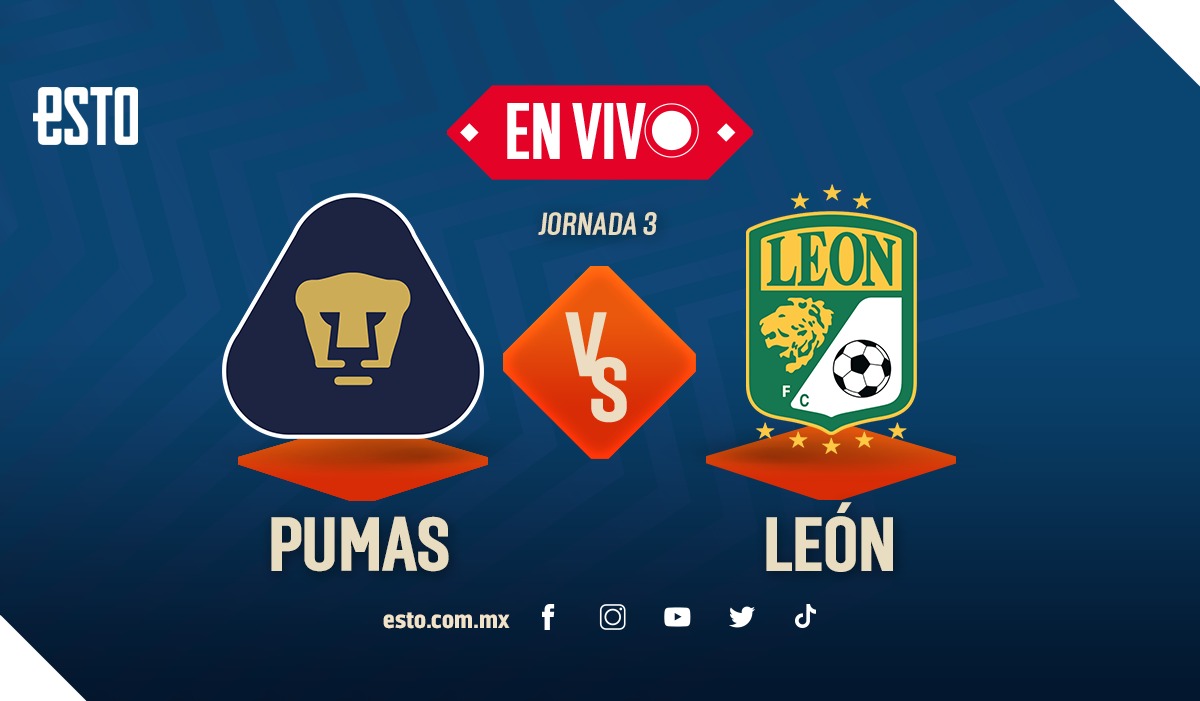 Pumas vs León EN VIVO: Jornada 3 del Clausura 2023 Liga MX | ESTO en línea
