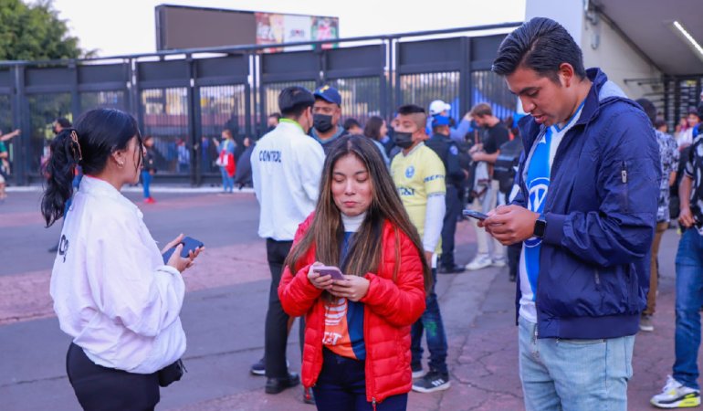 El FAN ID comenzó a utilizarse en el Coloso de Santa Úrsula | Foto: Luis Garduño