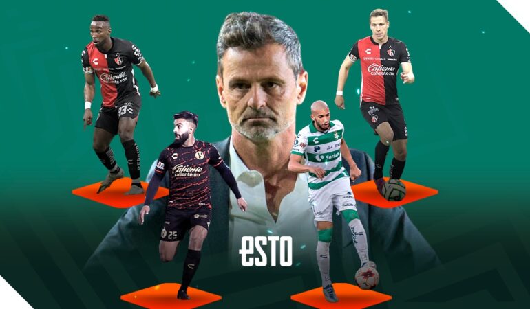 Diego Cocca y sus posibles candidatos para ser parte del Tricolor. Arte: Nóe Gómez