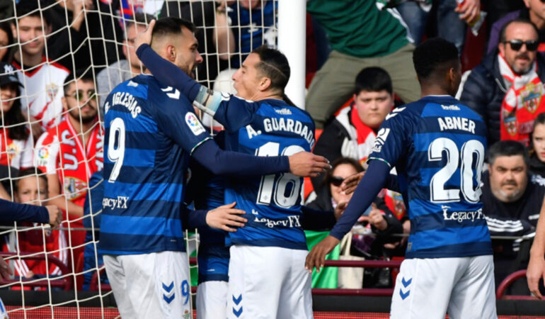 Andres Guardado anotó el gol de la victoria contra el Almería y rescató al Betis. | Foto: EFE