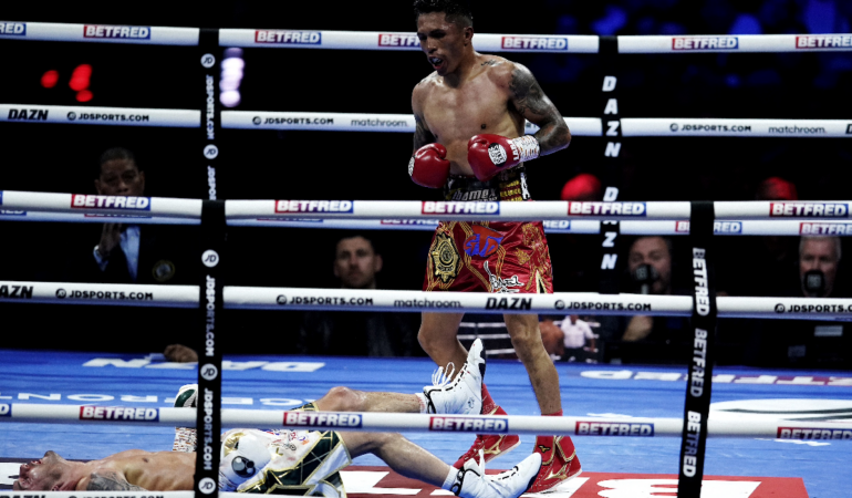 Bronco Lara puso en alto el nombre de México | Foto: @Cortesia DAZN