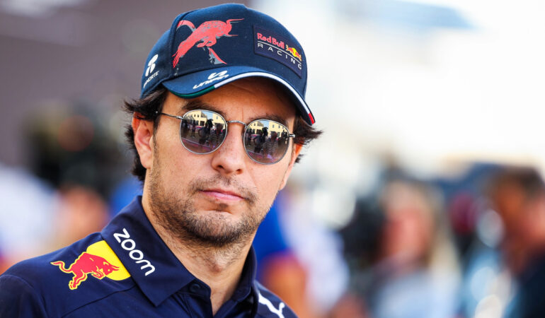 Checo Pérez promociona la nueva película de Marvel en Instagram. FOTO: Mexsport