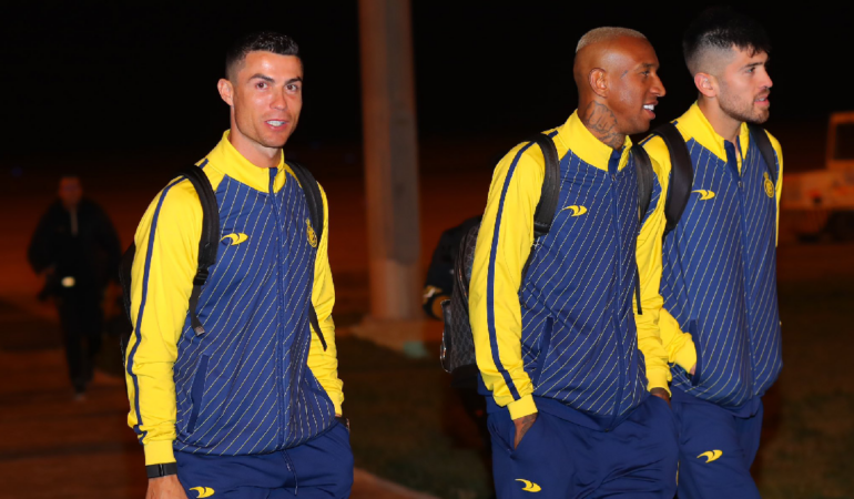 Cristiano Ronaldo anoto con el Al Nassr. Foto: