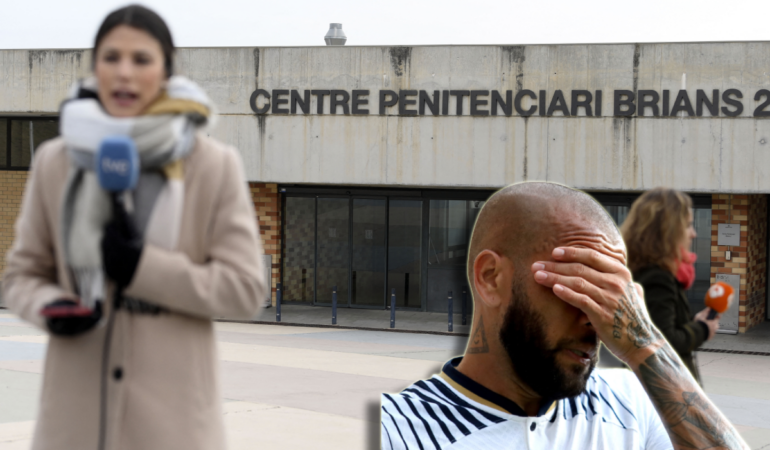Dani Alves mantendrá su proceso en la prisión / Foto: AFP