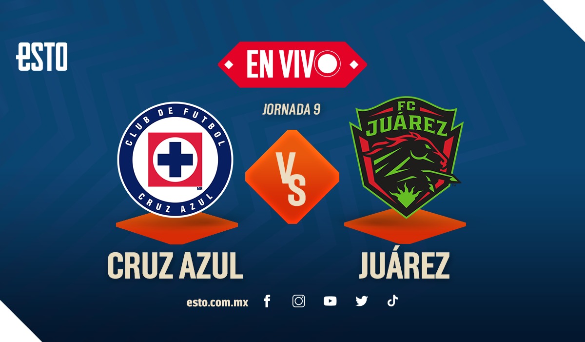 Cruz Azul vs Juárez EN VIVO jornada 9, Clausura 2023 Liga MX ESTO