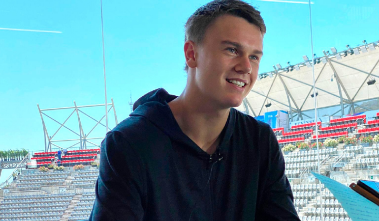 Holger Rune, de apenas 19 años, quiere ganar el AMT / Foto: Karen Morán